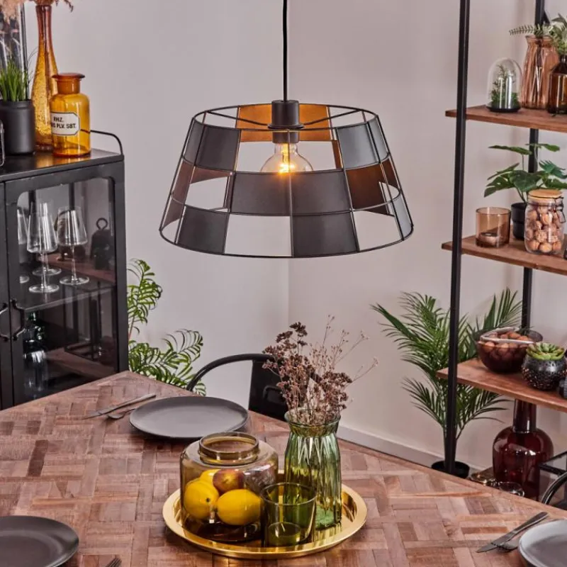 hofstein Suspension Daynard Noir, 1 lumière* Suspensions