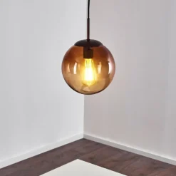 Luminaires Globo Lighting Suspension Degevos Brun, 1 lumière