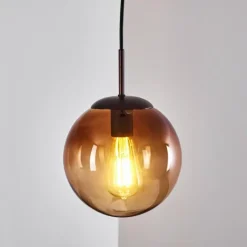 Luminaires Globo Lighting Suspension Degevos Brun, 1 lumière