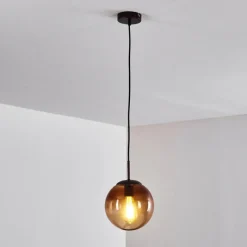 Luminaires Globo Lighting Suspension Degevos Brun, 1 lumière