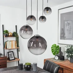 hofstein Suspension Degevos Chrome, 5 lumières