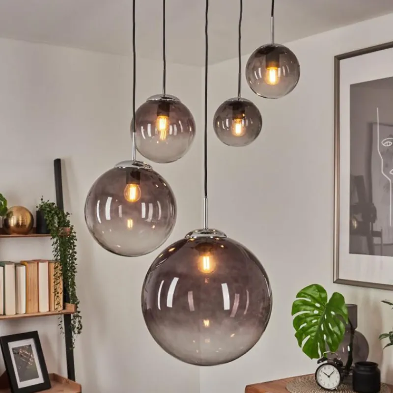 hofstein Suspension Degevos Chrome, 5 lumières