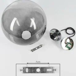 hofstein Suspension Degevos Chrome, 1 lumière