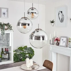 hofstein Suspension Degevos Nickel mat, 3 lumières