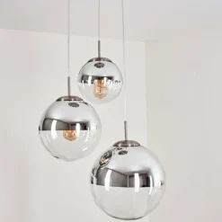 hofstein Suspension Degevos Nickel mat, 3 lumières