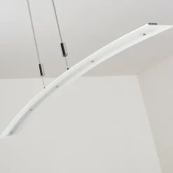 hofstein Suspension Delaware LED Argenté, 1 lumière