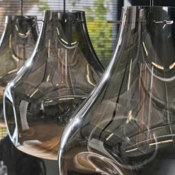 hofstein Suspension Dent Anthracite, 3 lumières