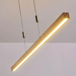 hofstein Suspension Deshka LED Argenté, 1 lumière
