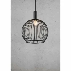Luminaires Scandinaves-Design For The People by Nordlux Suspension AVER50 Noir, 1 lumière