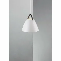 Design For The People by Nordlux Suspension STRAP36 Blanc, 1 lumière