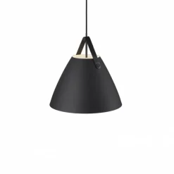 Design For The People by Nordlux Suspension STRAP36 Noir, 1 lumière