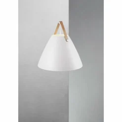 Design For The People by Nordlux Suspension STRAP48 Blanc, 1 lumière