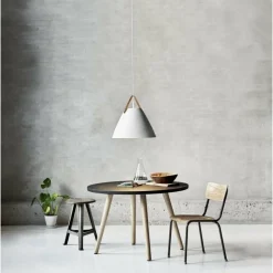 Design For The People by Nordlux Suspension STRAP48 Blanc, 1 lumière