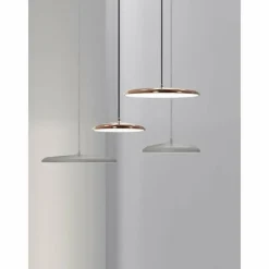 Design For The People by Nordlux Suspension Artist LED Gris, 1 lumière* Éclairage Led
