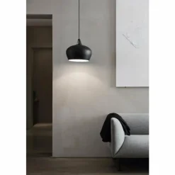 Luminaires Scandinaves-Design For The People by Nordlux Suspension Belly Noir, 1 lumière
