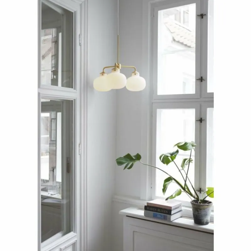 Design For The People by Nordlux Suspension RAITO Blanc, 3 lumières