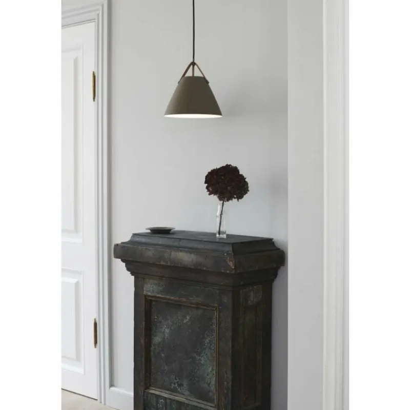 Luminaires Scandinaves-Design For The People by Nordlux Suspension STRAP Beige, 1 lumière