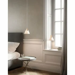 Design For The People by Nordlux Suspension STRAP Nickel mat, 1 lumière