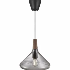 Luminaires Scandinaves-Design For The People by Nordlux Suspension NORI Brun, Noir, 1 lumière