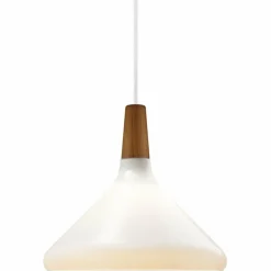 Luminaires Scandinaves-Design For The People by Nordlux Suspension NORI Brun, Blanc, 1 lumière