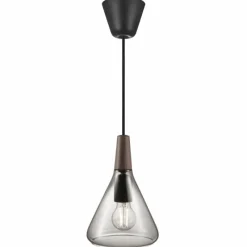 Luminaires Scandinaves-Design For The People by Nordlux Suspension NORI Brun, Noir, 1 lumière