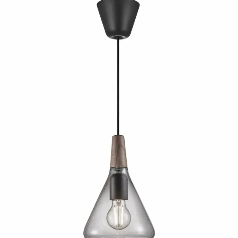 Luminaires Scandinaves-Design For The People by Nordlux Suspension NORI Brun, Noir, 1 lumière