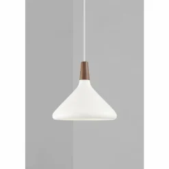 Luminaires Scandinaves-Design For The People by Nordlux Suspension NORI Brun, Blanc, 1 lumière