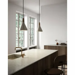 Luminaires Scandinaves-Design For The People by Nordlux Suspension NORI Brun, Noir, 1 lumière