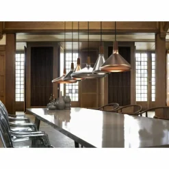 Luminaires Scandinaves-Design For The People by Nordlux Suspension NORI Brun, Noir, 1 lumière