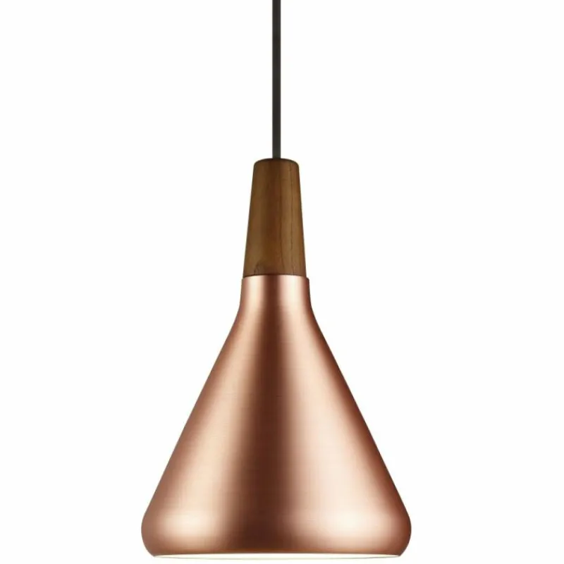 Luminaires Scandinaves-Design For The People by Nordlux Suspension NORI Brun, Noir, 1 lumière