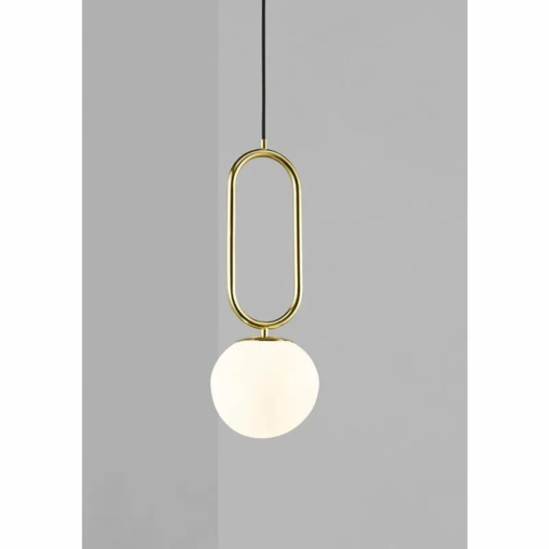 Design For The People by Nordlux Suspension SHAPES Laiton, 1 lumière