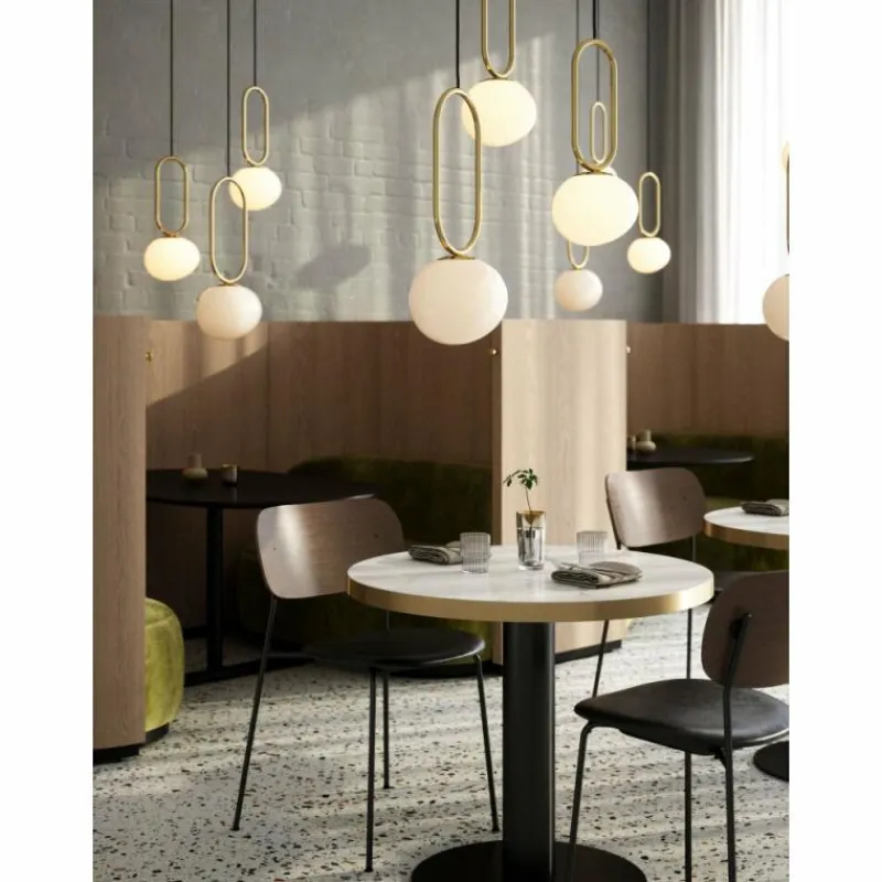 Design For The People by Nordlux Suspension SHAPES Laiton, 1 lumière