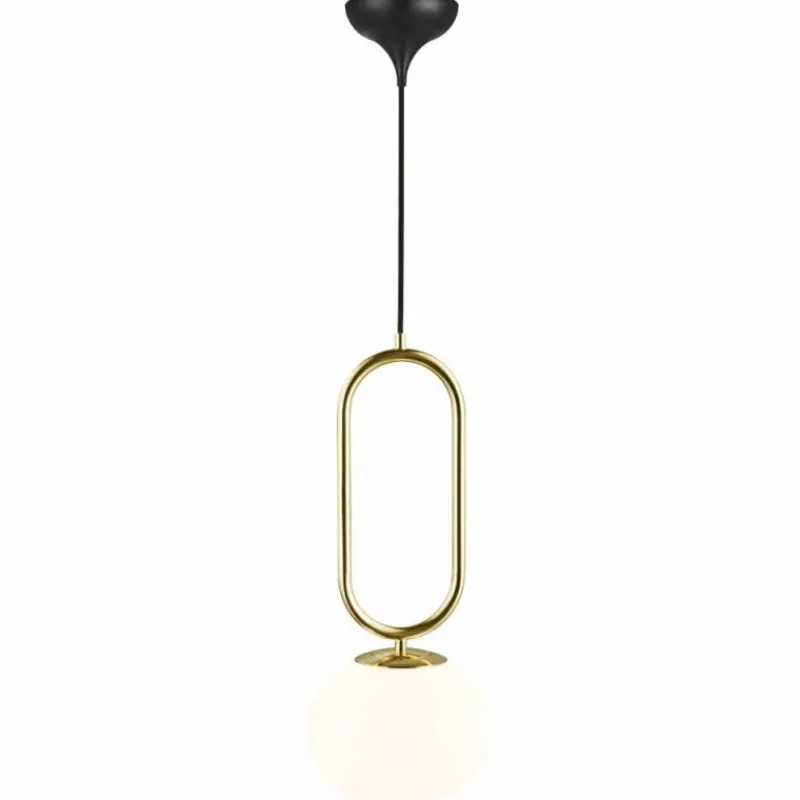 Design For The People by Nordlux Suspension SHAPES Laiton, 1 lumière