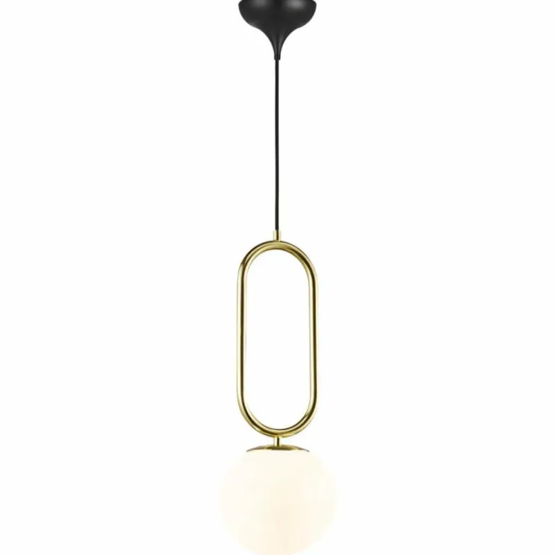 Design For The People by Nordlux Suspension SHAPES Laiton, 1 lumière