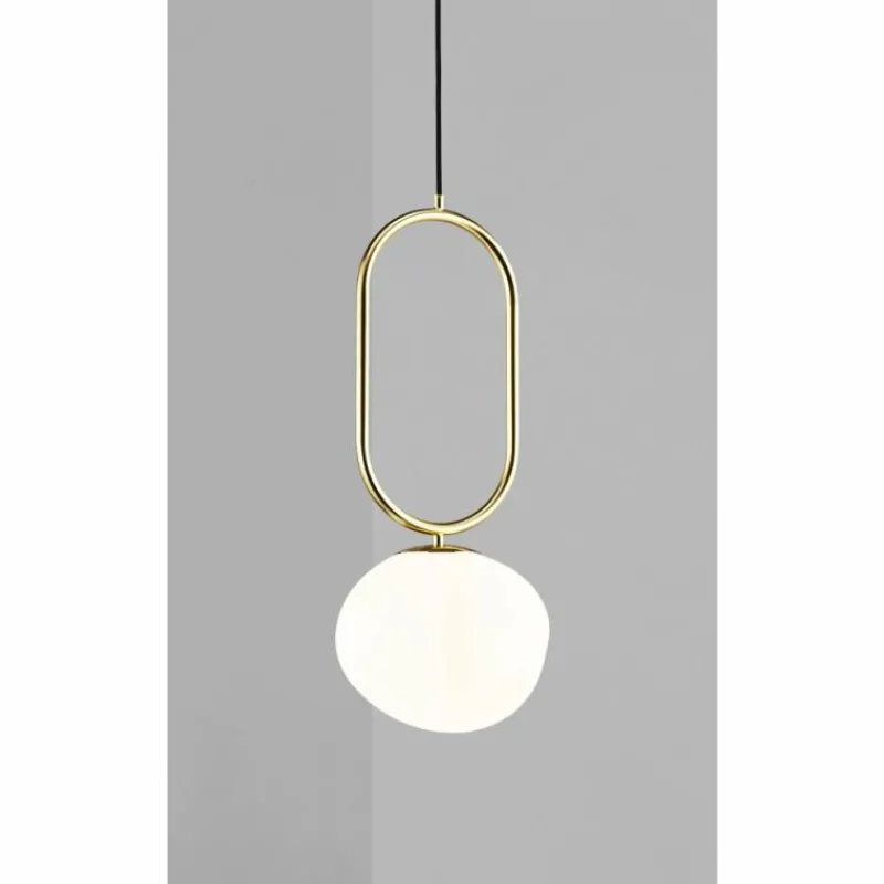 Design For The People by Nordlux Suspension SHAPES Laiton, 1 lumière