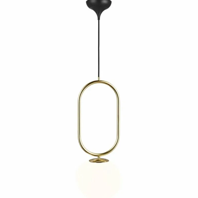 Design For The People by Nordlux Suspension SHAPES Laiton, 1 lumière