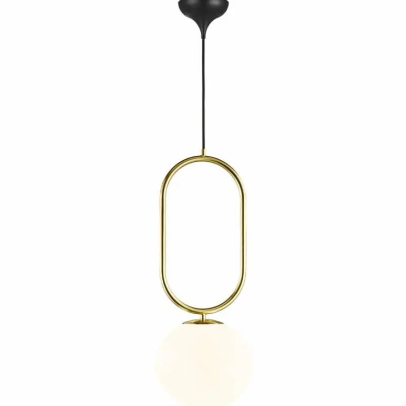 Design For The People by Nordlux Suspension SHAPES Laiton, 1 lumière