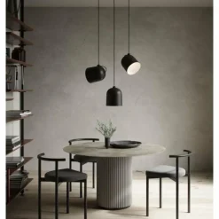 Design For The People by Nordlux Suspension ANGLE Noir, 1 lumière* Suspensions