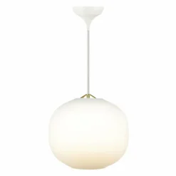 Design For The People by Nordlux Suspension NAVONE Laiton, Blanc, 1 lumière
