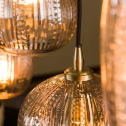 hofstein Suspension Diamond Anthracite, 5 lumières