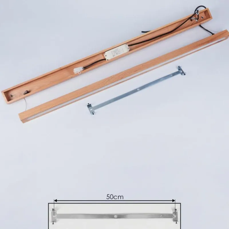 hofstein Suspension Disentis LED Écru, 1 lumière