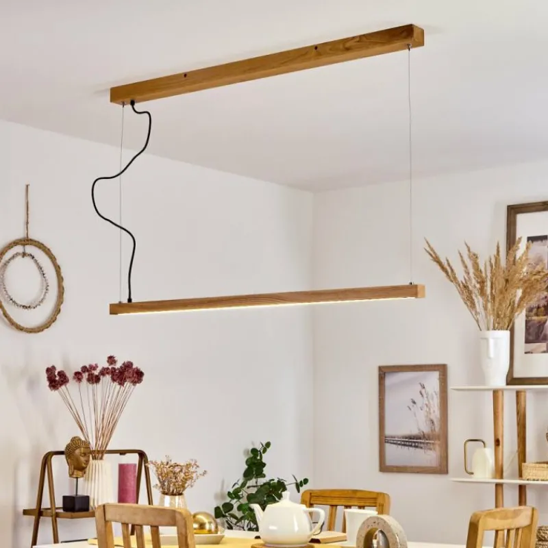 hofstein Suspension Disentis LED Écru, 1 lumière