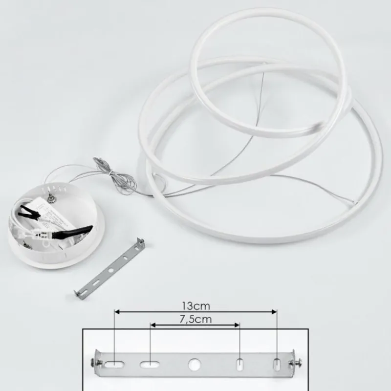 hofstein Suspension Donebas LED Blanc, 1 lumière