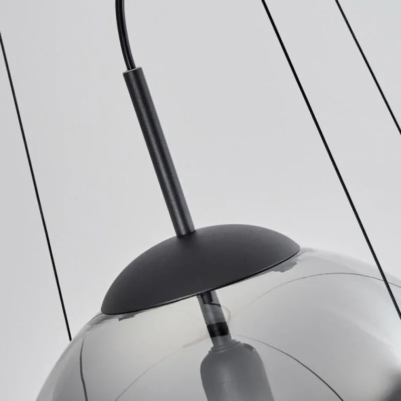 Suspension Verre Fumé-hofstein Suspension Duchemin Écru, 1 lumière