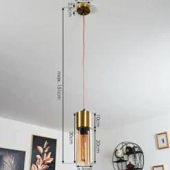 hofstein Suspension Dulcita Or, 1 lumière