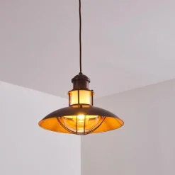 hofstein Suspension Ebisuko Rouille, 1 lumière