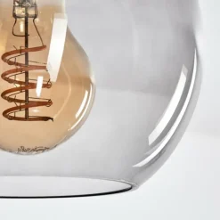 hofstein Suspension Echallens Noir, 5 lumières