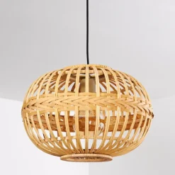 Style Boho-Chic-hofstein Suspension Egede Brun, 1 lumière