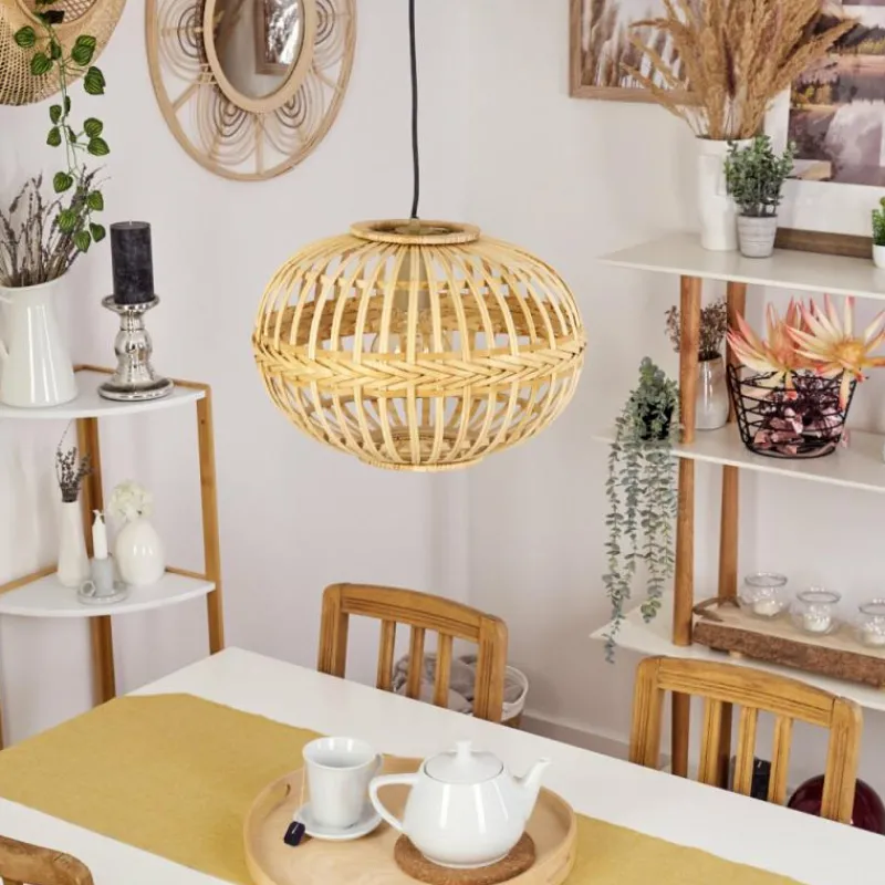 Luminaires Orientaux-hofstein Suspension Egede Brun, 1 lumière