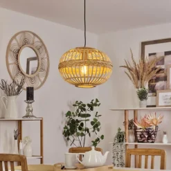 Luminaires Orientaux-hofstein Suspension Egede Brun, 1 lumière